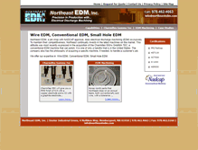 Tablet Screenshot of northeastedm.com